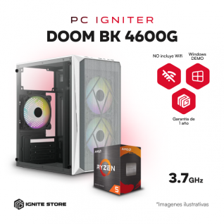 PC Igniter Doom BK - R5 4600G + 16Gb