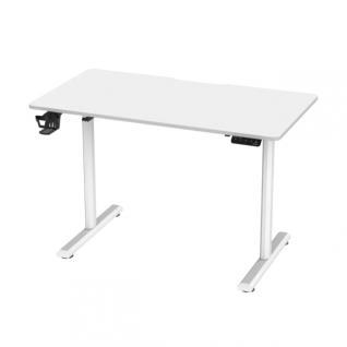 Escritorio Ajustable ACTECK Ergo Desk 1 ED717 | 110 X 60cm | Ajuste Eléctrico de Altura | Panel de control intuitivo | Hasta 60 kg de carga | Color Blanco | AC-937306