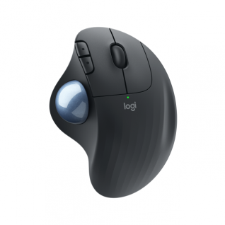 Mouse Ergonómico Logitech ERGO M575 | Trackball | Movimiento reducido de muñeca | USB / Bluetooth | 4000DPI | Batería AA ( Incluida ) | 910-006197