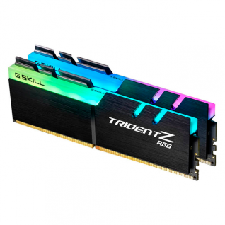 MEMORIA RAM DDR4 16GB (2X8GB) 4000MT/s GSKILL TRIDENT Z RGB NEGRO / F4-4000C18D-16GTZRB