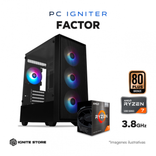 PC IGNITER FACTOR R7 5700G - 16GB + 500GB