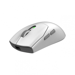 Mouse Gamer Inal&aacute;mbrico MSI FORGE GM340 WIRELESS | Hasta 82 Horas de Bater&iacute;a Recargable | 800 a 12000 DPI | Sensor &Oacute;ptico PAW3311 | 57 g | 6 Botones | 2.4GHz / Bluetooth 5.2 / Cable USB-A | Blanco | FORGE GM340 W WHITE