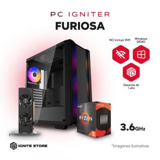PC IGNITER FURIOSA - R5 5500 + RTX 3050