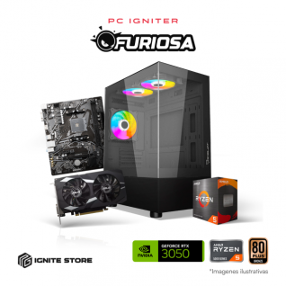PC Igniter Furiosa | R5 5500 | RTX 3050 6GB | 16GB de RAM | SSD 500GB