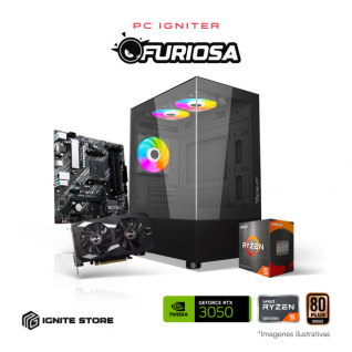 PC Igniter Furiosa | R5 5500 | RTX 3050 6GB | 16GB de RAM | SSD 500GB