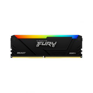 Memoria RAM Kingston FURY Beast RGB DDR4  8GB | 3200MT/s | Non-ECC | XMP | KF432C16BB2A/8