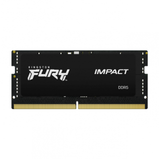 MEMORIA RAM SODIMM DDR5 | 16GB | 5600MT/s | CL40 | KINGSTON FURY IMPACT | KF556S40IB-16