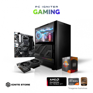 PC Igniter Gaming | R7 5700G | RX 9060 XT 8GB | 16GB de RAM | SSD 1TB