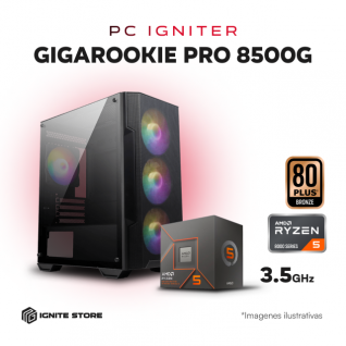 PC IGNITER GIGAROOKIE PRO R5 8500G - 16GB + 500GB SSD