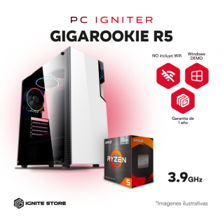 PC IGNITER GIGAROOKIE R5 5600GT + 16GB RAM