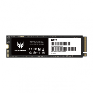 Unidad SSD Acer Predator GM7 | 2TB | M.2 PCIe / Gen 4 / NVMe | Hasta 7200MB/s Lectura | Hasta 6300MB/s Escritura | BL.9BWWR.119