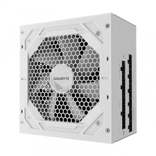 Fuente de Poder GIGABYTE UD850GM PG5 V2 ICE | 850W | 80 PLUS Gold | 24-pin ATX 3.1 | 120 mm | Full Modular | Blanco | GP-UD850GM PG5 ICE