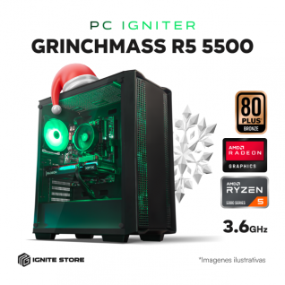 PC IGNITER GRINCHMASS R5 5500 + RX 6600