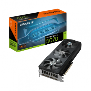 Tarjeta de Video GIGABYTE GeForce RTX 5070 EAGLE OC SFF | 12GB GDDR7 | 192 bit | PCI-E 5.0 | DisplayPort / HDMI | GV-N5070EAGLE OC-12GD
