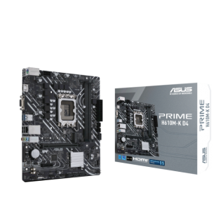 Tarjeta Madre Asus Prime H610M-K D4 - Micro-ATX - DDR4 - LGA1700 - 90MB1A10-M0EAY0