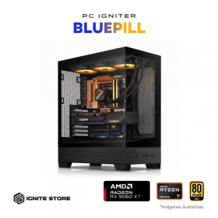 PC Gamer Igniter BluePill | AMD Ryzen 7 7800X3D | AMD Radeon RX 9060 XT 16GB | 32GB RAM DDR5 | SSD 1TB
