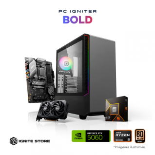 PC Igniter Bold | R5 9600X | RTX 5060 8GB | 32GB de RAM | SSD 1TB