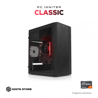 PC Igniter Classic | AMD Ryzen 7 8700G | 32GB RAM DDR5 | SSD 1TB + Adaptador Wi-Fi de Regalo