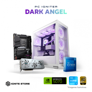 PC Igniter Dark Angel | Intel Core i7 12700KF | RTX 5070 12GB | 64GB de RAM | SSD 1TB