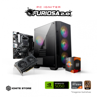 PC Igniter Furiosa 2.0 | R5 5600X | RTX 5050 8GB | 16GB de RAM | SSD 1TB