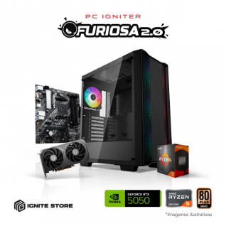 PC Igniter Furiosa 2.0 | R5 5500 | RTX 5050 8GB | 16GB de RAM | SSD 1TB