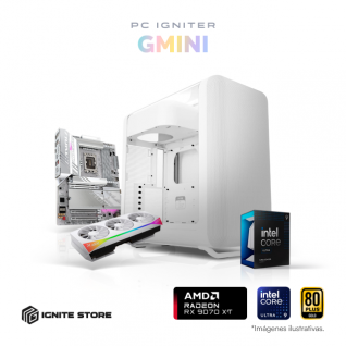 PC Igniter GMINI | Intel Core Ultra 9 285K | RX 9070 XT 16GB | 64GB RAM | SSD 2TB