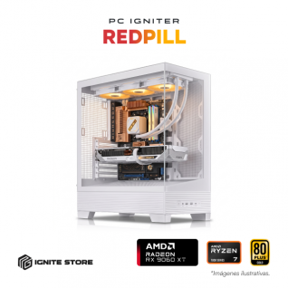 PC Gamer Igniter RedPill | AMD Ryzen 7 7800X3D | AMD Radeon RX 9060 XT 16GB | 32GB RAM DDR5 | SSD 1TB