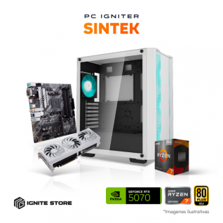 PC Igniter Sintek | R7 5700X | RTX 5070 12GB | 32GB de RAM | SSD 1TB