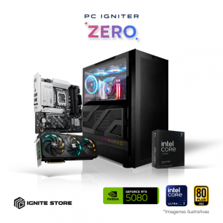 PC Igniter Zero | Core Ultra 7 265KF | RTX 5080 16GB | 64GB de RAM | SSD 2TB