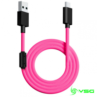 CABLE USB VSG TIPO C ROSA - VG-CABLE-AQ-PINK