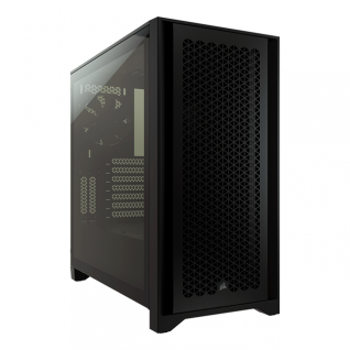 GABINETE CORSAIR 4000D AIRFLOW BLACK - 2 VENTILADORES - CRISTAL TEMPLADO - CC-9011200-WW