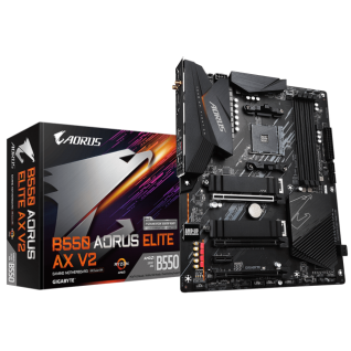 TARJETA MADRE GIGABYTE B550 AORUS ELITE AX V2 ATX (WIFI+BLUETOOTH) / B550 AORUS ELITE AX V2