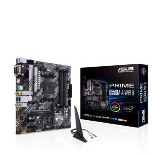 TARJETA MADRE ASUS PRIME B550M-A WI-FI II AMD AM4 MATX - 90MB19X0-M0AAY0
