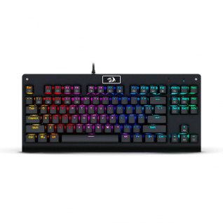  Teclado Gamer Alámbrico Mecánico Redragon Dark Avenger K568 | TKL | Switch Rojo | Español | Hotswap | K568RGB-SP