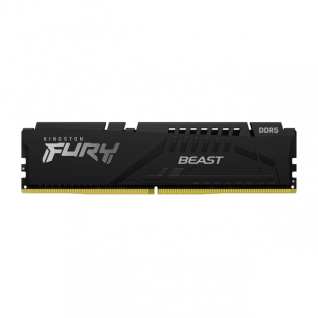 MEMORIA RAM DDR5 | 16GB | 5600MT/s | INTEL XMP | CL40 | KINGSTON FURY BEAST NEGRO | KF556C40BB-16