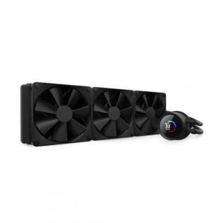 Enfriamiento Líquido Kraken 360 | Color Negro | 360mm | Ventiladores 120mm x 3 | Pantalla LCD Personalizable | RL-KN360-B1