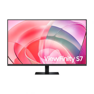 Monitor Plano Samsung ViewFinity S7 | 37" | 3840 x 2160 (4K UHD) | VA | 60Hz | 5ms (GtG) | HDR10 | HDMI 2.0 / DisplayPort 1.2 / Jack 3.5mm | Negro | LS37D700EALXZX