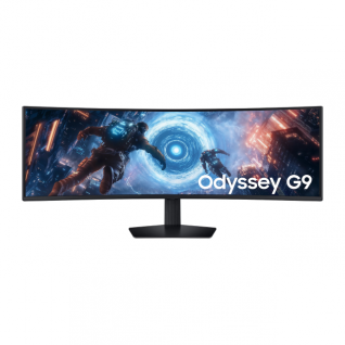 Monitor Gamer Curvo Samsung Odyssey G9 G91F | 49" | 32:9 | DQHD (5,120 x 1,440) | VA | 1ms (GtG) | 144 Hz | Pantalla Curva / UltraWide | HDMI / DisplayPort | FreeSync Premium Pro | LS49FG910ENXZX