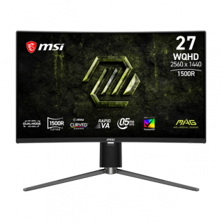 Monitor Gamer Curvo MSI MAG 274CQPDF X32 | 27" | 2560 x 1440 (WQHD) | VA | Hasta 400Hz | 0.5ms (GTG) | 1500R | AMD FreeSync Premium / HDR | HDMI 2.1 / DisplayPort 1.4 / Jack 3.5mm | Negro | MAG 274CQPDF X32