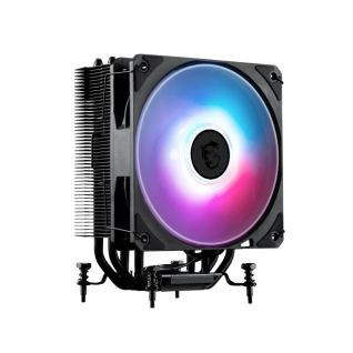 Disipador de Aire MSI MAG COREFROZR AA13 | 120 mm | 510 a 2070 RPM | 30.11 dBA | AM5 / AM4 | LGA 1851 / 1700 | ARGB | Negro | MAG COREFROZR AA13