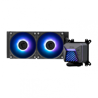 Enfriamiento L&iacute;quido MSI MAG CORELIQUID A15 240 | 240 mm | AM5 / AM4 | LGA1851 / 1700 | ARGB | Negro | MAG CORELIQUID A15 240