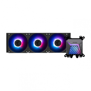 Enfriamiento L&iacute;quido MSI MAG CORELIQUID A15 360 | 360 mm | AM5 / AM4 | LGA1851 / 1700 | ARGB | Negro | MAG CORELIQUID A15 360
