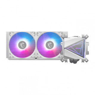 Enfriamiento L&iacute;quido MSI MAG CORELIQUID I240 WHITE | 240 mm | AM5 / AM4 | LGA1851 / 1700 / 1200 / 115x | ARGB | Blanco | MAG CORELIQUID I240 WHITE