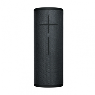 Bocina Portátil Logitech MEGABOOM 3 | Bluetooth | Sonido inmersivo de 360 grados | Resistente al agua | 20 horas de duración de batería | Color Night Black | 984-001396