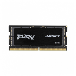 Memoria RAM SODIMM DDR5 | 32GB | 4800MT/s | CL38 | Color Negro| Kingston Fury Impact | KF548S38IB-32