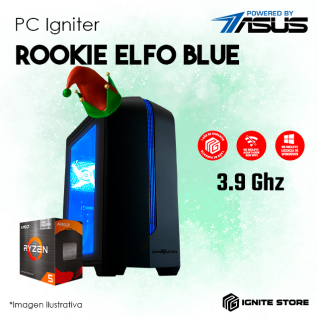 PC IGNITER ROOKIE ELFO AZUL - 5600G + 16GB + 500GB NVME