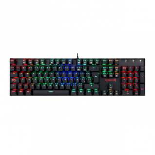 Teclado Alámbrico Mecánico Redragon Mitra K551 | Full Size | Switch Red | Español | K551RGB-1-SP