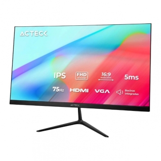 Monitor Acteck Captive Vivid SP245 | 24.5" | Full HD 1920x1080 | 75Hz | FreeSync | HDMI | Bocinas Integradas | Negro | AC-943178