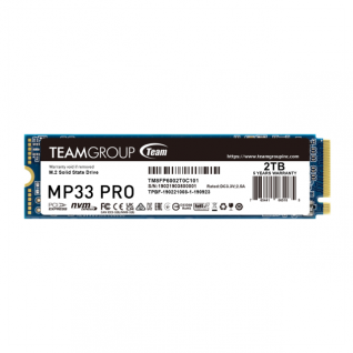 Unidad SSD TeamGroup MP33 PRO | 2TB | M.2 | PCIe 3.0 / NVMe | TM8FPD002T0C101