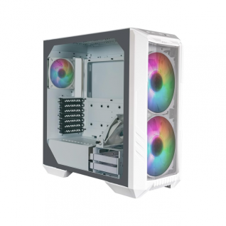 Gabinete Cooler Master HAF 500 | ATX / M-ATX / ITX | 3 ventiladores preinstalados | Color Blanco | H500-WGNN-S00